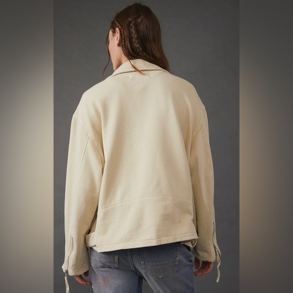 Free People Rebel Knit Oversized Moto Jacket - Picture 5 of 12